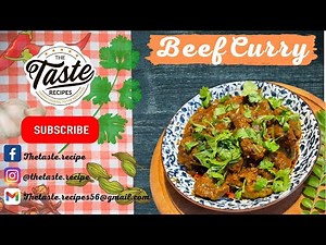 Beef Curry| Beef Recipe| Simple Way Beef Recipe | The Taste Recipes