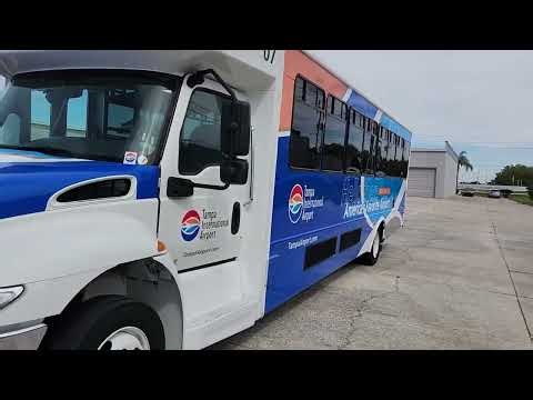 TIA Shuttle Bus Wrap Repair