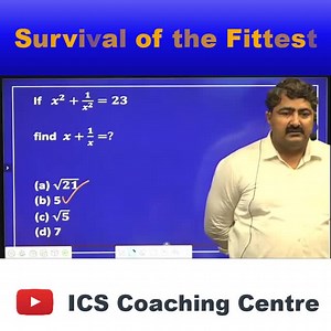 2.2K views · 335 reactions | Survival of the Fittest #ICS #survival #fittest | ICS Coaching Centre | Facebook