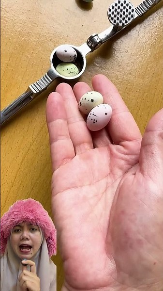THAT'S NOT CANDY⁉️QUAIL EGGS 😱😍