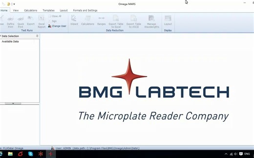 BMG多功能酶标仪操作视频：管理数据库 导入导出数据