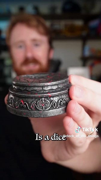 There’s a lot to unpack here 🤔 #dnd #dice #kickstarter #egyptian #deckofdmthings