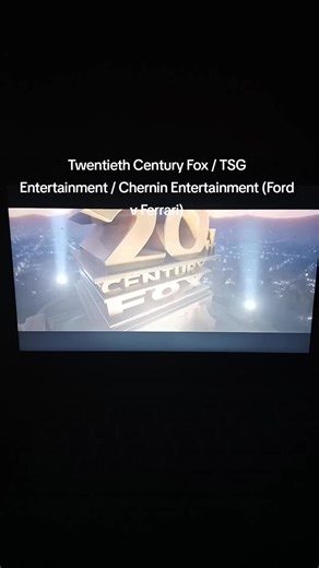 Twentieth Century Fox / TSG Entertainment / Chernin Entertainment (Ford v Ferrari)