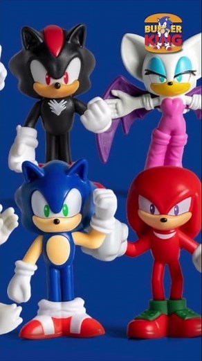 ALL 6 Sonic x Burger King Toys 2025 UNBOXED! 🎁🔥