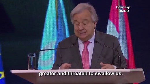 Climate change: An 'existential threat' to humanity, UN chief warns global summit