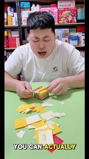 Amazing 3D Paper Art: Custom Architectural Tear-Away Note Pad! ⛩️✨ #usashorts
