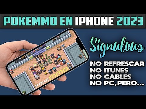 COMO JUGAR POKEMMO EN IPHONE 2023 | METODO SIGNULOUS - METODO DE PAGA - NO REFRESH, NO PC