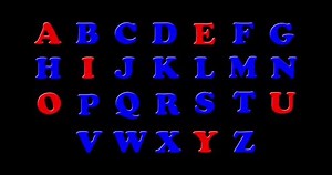 Animated Alphabet Learning Letters English Alphabet Stock Footage Video (100% Royalty-free) 3630847651 | Shutterstock