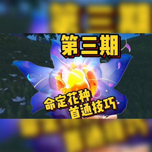 迪莫本人教学第三期命定花种首通小技巧