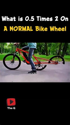Can I Actually Figure Out What 0.5 Times 2 is on a Normal Bike Wheel?