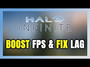 How to BOOST FPS and FIX LAG in Halo Infinite! Optimization Guide