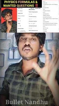 Applied Physics 1 (PH25C01) All Formulas & Last Min Full Questions‼️#annauniversity #appliedphysics1