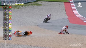 All the #MotoGP Mayhem, all in one place 💥 Watch the Top 10 Most Shocking crashes from the premier class in 2023 👀 #SeasonRecap | TNT Sports Bikes