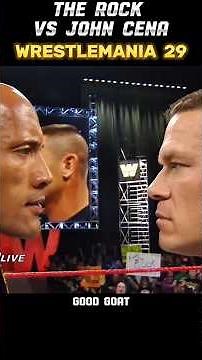 The Rock VS John Cena | Title Match | WrestleMania 29 | EDIT 🔥