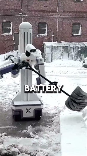 Snow Plowing Machine! ❄️🚜