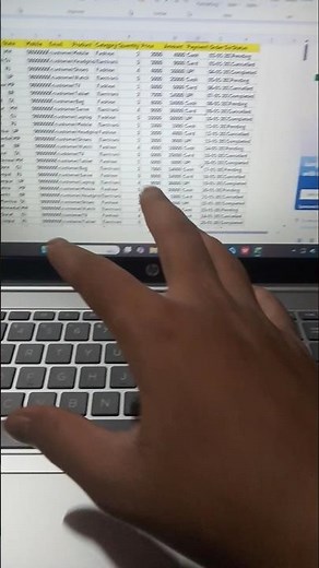 Split Screen In Excel ✅ #excel #exceltips #exceltricks #shortsfeed
