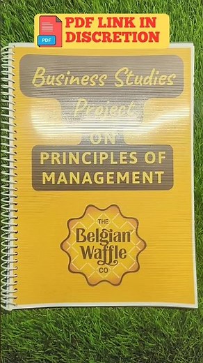 Business project file | principles of management project | class 12th project file #project #bst