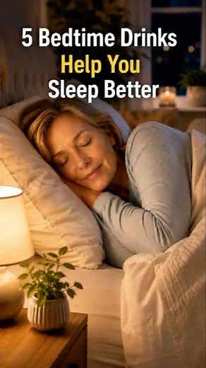 🔥5 Bedtime Drinks That Help You Sleep Better
