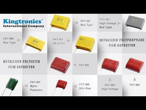 Kingtronics Kt 《Film Capacitors series》Polypropylene & Polyester, Box-type, Metallized, High Voltage