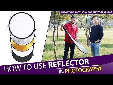 How To Use 5 in 1 Reflector In Outdoor Photography