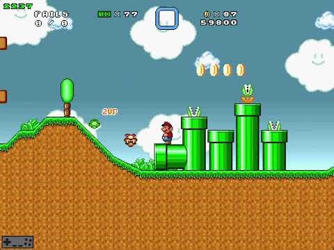 Super Mario Bros. X (SMBX) Episode - The Tower of Biased 5 - playthrough