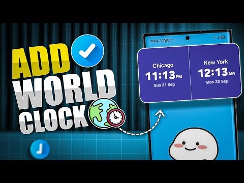 Samsung Galaxy Tip: Add Dual & Multiple Time Zone Clocks Easily