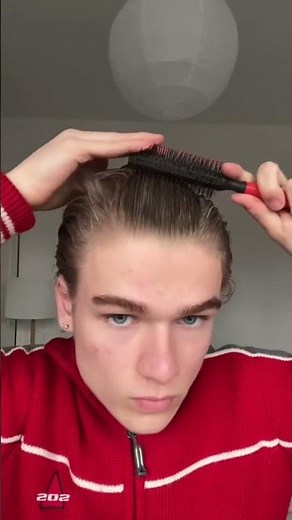 Patrick Bateman hair tutorial- short version #hair