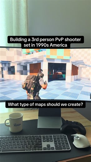 Innovative Map Ideas for 90s America PvP Shooter