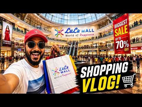 Lulu Mall Shopping Vlog 🛍️ | Biggest Sale Ever? 😱 Full Mall Tour & Shopping Haul