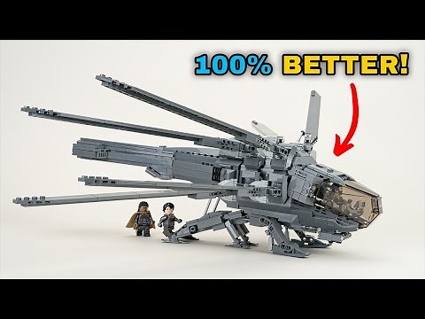 Build a BETTER Lego Dune Ornithopter!