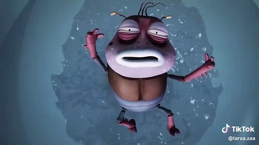 Meet Larva Brown: The New Cartoon Character in Town