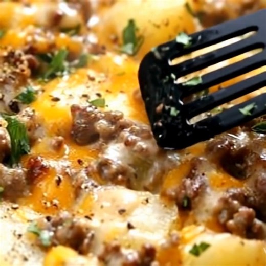 Crock Pot Hamburger Potato Casserole | Recipes sophia