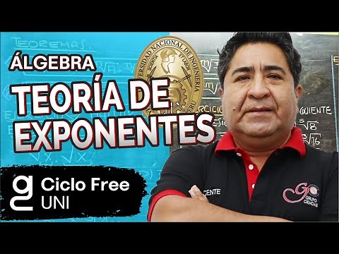 ÁLGEBRA - Teoría de exponentes [CICLO FREE]