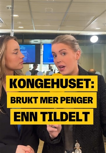 Kongehuset brukte mer penger enn tildelt