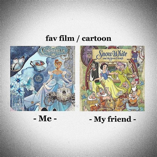 My taste with my friend be like✨