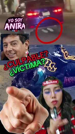 Accidente de motociclista: Gaby Gómez atropella a Roberto Hernández