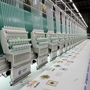 [Hot Item] Efficient Computerized 1500 Rpm Multi-Head Embroidery Machine for Large Projects