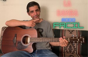 9.8K views · 139 reactions | Tutorial La Bamba en guitarra acústica, fácil para principiantes | El Guitarologo | Facebook