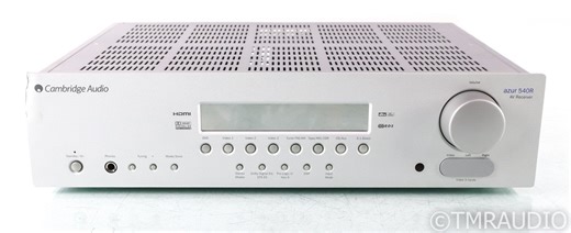 Cambridge Azur 540R V3 6.1 Channel Home Theater Receiver; 540-R; Remote; Silver