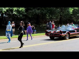 BATMOBILE APPEARANCE!! Hillsborough Memorial Day Parade 2024 ft music by Somerville School of Rock!
