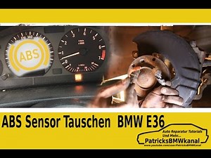 ABS Sensor Tauschen BMW E36 [Germany/Deutsch]