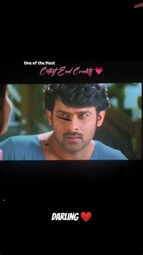 My Favourite End Credits🥺🥺#endcredits #darling #kajalagarwal #prabhas #love #prabhasfans #lovesong