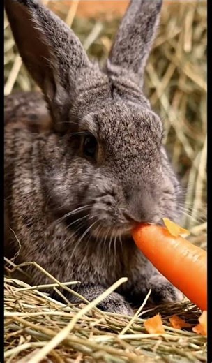 Cute bunny test carrot #Shorts #CuteRabbit #AIAnimation #Bunny #PixarStyle #AnimationShort #bunny