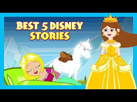 Best 5 Disney Stories | Fairy Tales Stories | Tia & Tofu | English Kids Stories