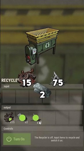 How much from each COMP in RUST