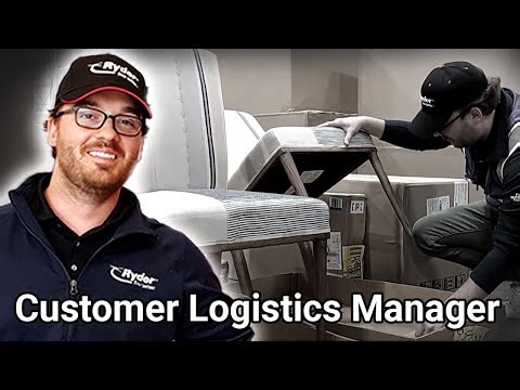 Customer Logistics Manager: Chance- Ryder. 116. Leaders in Logistics 🌏