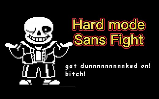 困难Sans打至阴间大风车！（二阶段0.5，最后0.25）