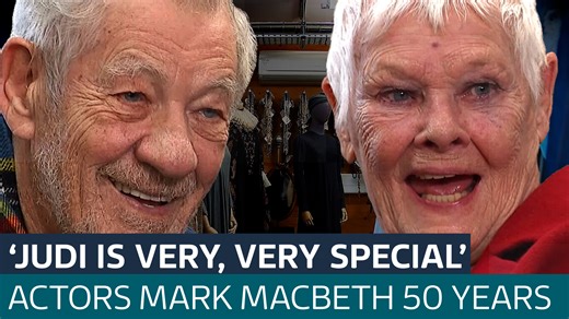 Dame Judi Dench and Sir Ian McKellen reunite 50 years after Macbeth - Latest From ITV News