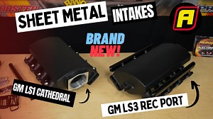Check out the video of our new Sheet Metal Intakes to suit Cathedral port (LS1/2) and Rectangle port (LS3/L98/L77) cylinder heads. A cost effective way to change the look of your engine bay and also increase performance in the top end. These are available now from your local distributor, quality retail outlet or online at https://aeroflowperformance.com/search/?q=AF6233- | Aeroflow Performance