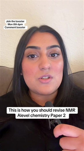 NMR explained - make sure to follow this order to tackle nmr #alevelchemistry #fyp #alevelchem #chemsitry